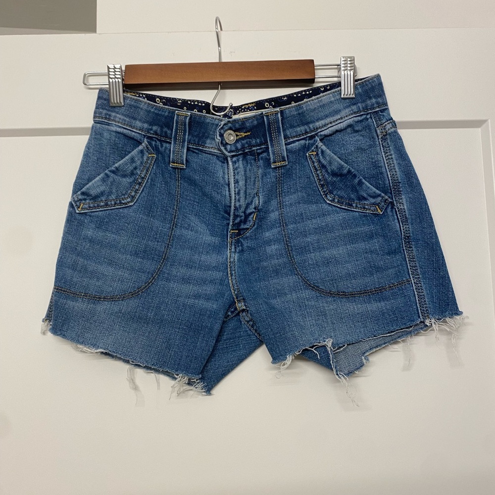Levi's Classic Blue Jean Shorts